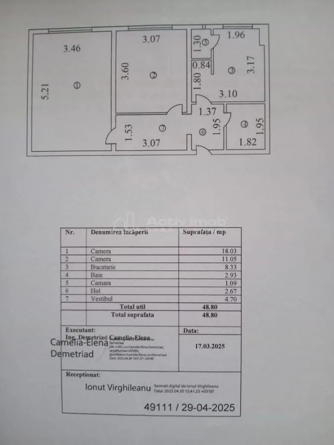 2 camere - decomandat - Bld. 1 Decembrie - Ozana - foto 6