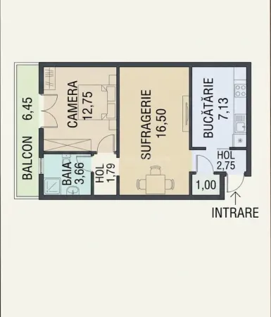 Apartament 2 camere Oradea - poza 2