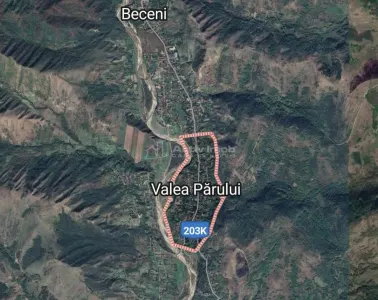 Teren intravilan, 1393 mp, Valea Parului BECENI - foto 3