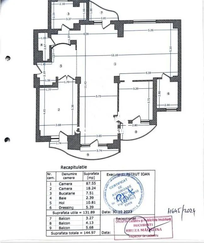 Apartament 4 camere, Piata Unirii pretabil pentru firma - foto 5