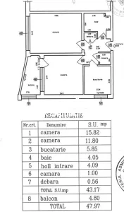 Apartament 2 camere, Piata Sudului, - foto 2
