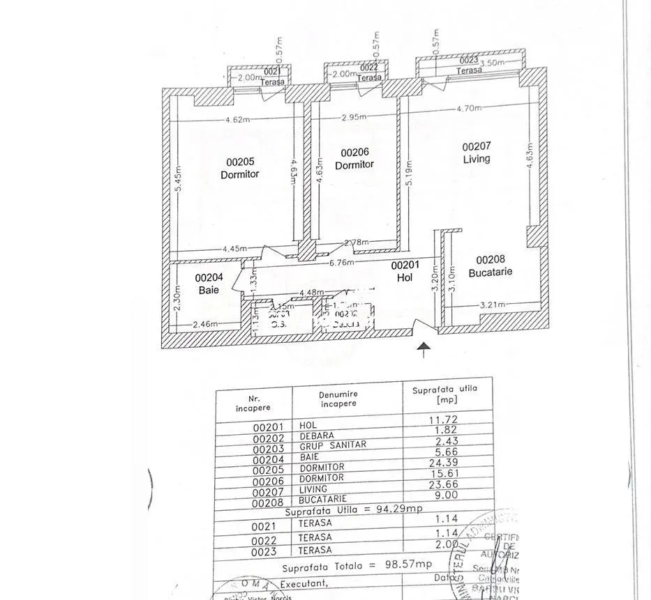 Apartament 3 camere NewTown Dristor - foto 7