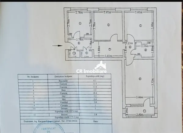 Apartament 3 camere București - poza 1