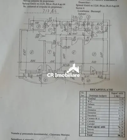 Apartament 3 camere București - poza 4