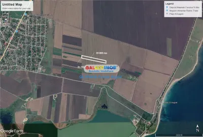 Vindem 20000 mp , extravilan , in Constanta- com 23 August - Mangalia