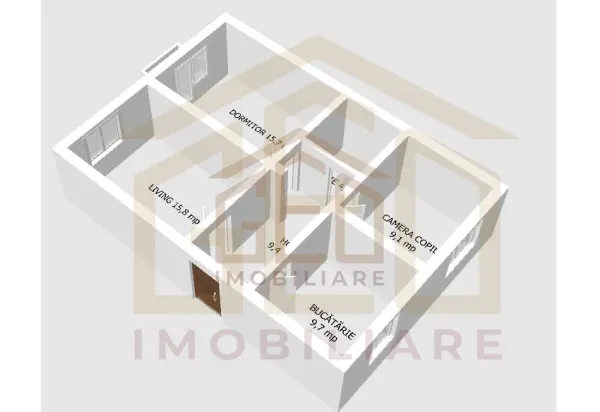 Apartament 3 camere Moldova Noua - poza 15
