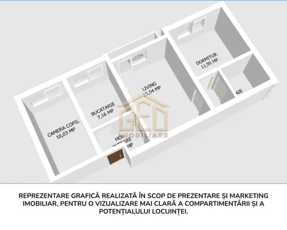 Apartament 3 camere Moldova Noua - poza 9