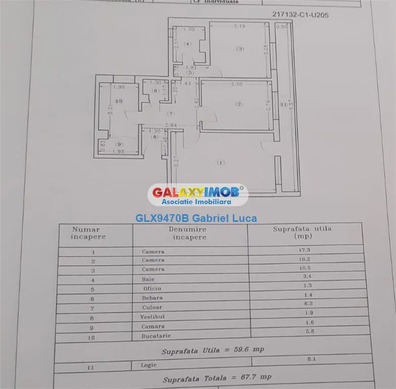 Comision 0% |Apartament 3 camere 68mp | Decomandat | Sos. Giurgiului | - foto 10