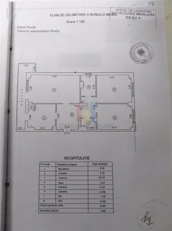 Apartament 3 camere Brăila - poza 11