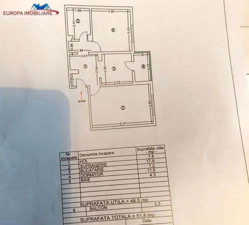 Apartament 2 camere Tulcea - poza 1