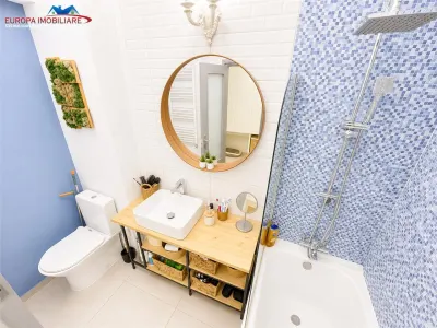 Apartament deosebit în Piața Civică Tulcea | 90 mp | 2 băi | Parcare - foto 13