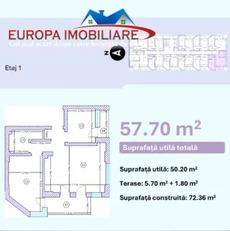Apartament 3 camere Mamaia - poza 9