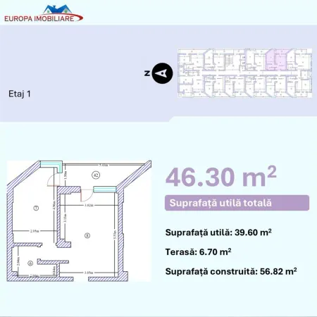 Apartament 2 camere Mamaia - poza 5