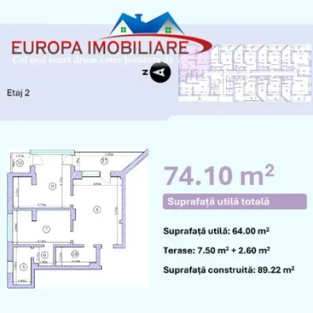 Apartament 3 camere Mamaia - poza 6