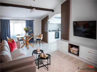 Apartament 2 camere,complet mobilat si utilat BLOC NOU,ULTRAMODERN - foto 3