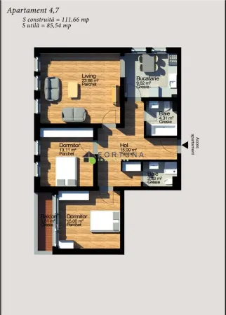 Apartament 3 camere Ploiești - poza 18