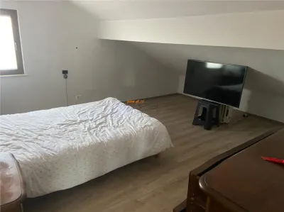 Casa de vanzare in Golesti , parter+etaj + mansarda , suprafata casa 383 mp, posibilitate spatiu comercial - foto 24