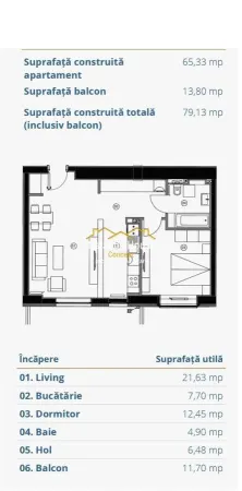 Apartament 2 camere București - poza 15