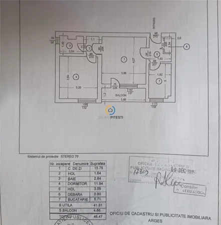 Apartament 2 camere Pitești - poza 1