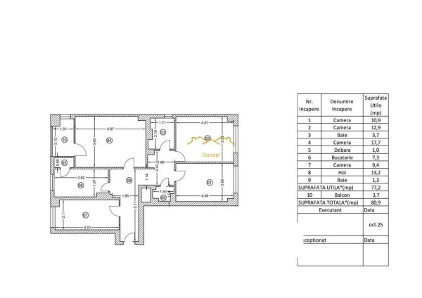 Apartament 4 camere București - poza 13