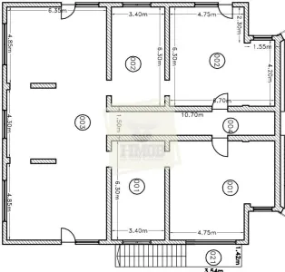 Spatiu comercial intabulat cu vitrina 60 mpu cu 2 camere Rahovei - foto 5