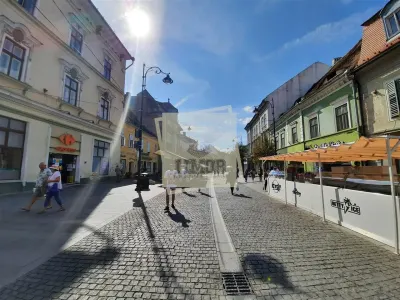 Spatiu comercial 114 mp utili 2 camere pe Bulevardul Balcescu din Sibiu - foto 2