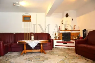 Casa 7 camere + 1000 mp  teren, ideala pensiune - Runcu zona Leaota. - foto 4