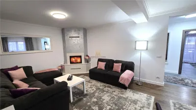 Casă Modernă de Vânzare în Mitocu Dragomirnei, Suceava | 144 mp Utili | Teren 1.000 mp | 3 Dormitoare | Șemineu | Mobilată | 220.000 euro | - foto 8