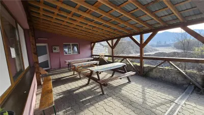 Spatiu Comercial cu terase si Hale de Vanzare in Frasin Suceava 0727817187 - foto 2