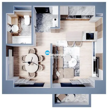 Apartament 1 camera Iași - poza 3