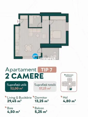 Apartament 2 camere Iași - poza 4