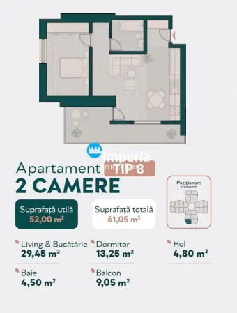 Apartament 2 camere Iași - poza 5