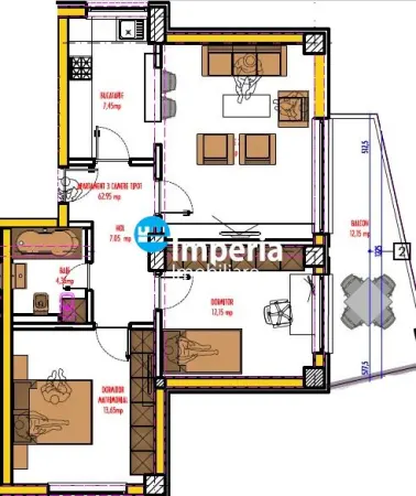 Apartament 3 camere Iași - poza 6