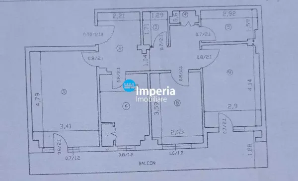 Apartament 3 camere Iași - poza 1