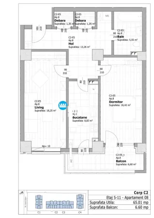 Apartament 2 camere Iași - poza 10