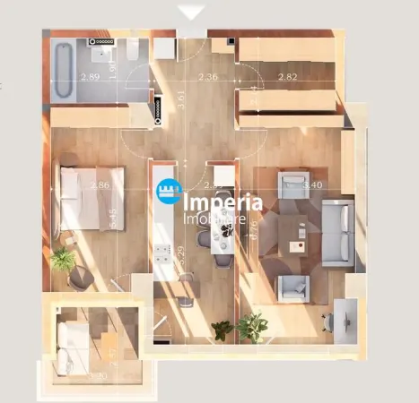 Apartament 2 camere Iași - poza 10