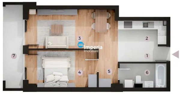 Apartament 2 camere Iași - poza 4