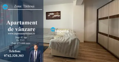 Apartament 3 cam, decomandat, de vanzare zona Tatarasi - Bld Chimiei - Iasi