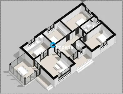 Casa P 4 camere, 2 bai, canalizare, CTP, Horpaz nou - foto 2