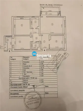 Apartament 3 camere Iași - poza 1