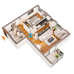 Apartamente Noi, 2 camere, COMAT TOWERS zona Dacia -Pacurari - foto 11