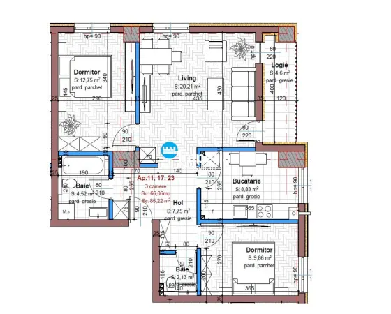 Apartament 3 camere Iași - poza 3