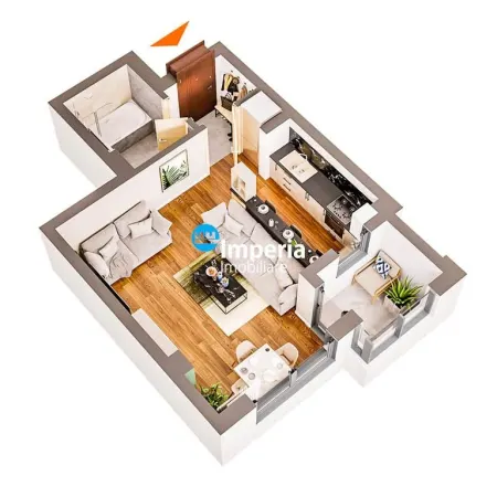 Apartament 1 camera Iași - poza 8