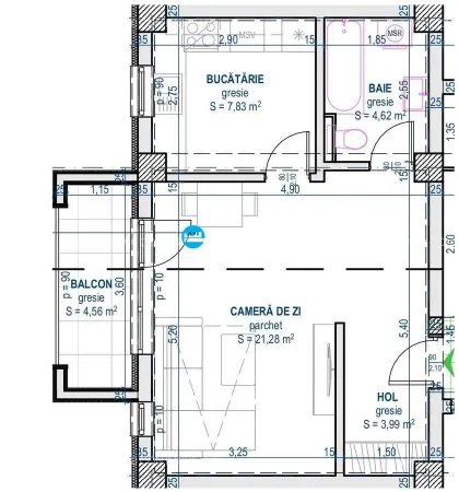 Apartament 1 camera Iași - poza 8
