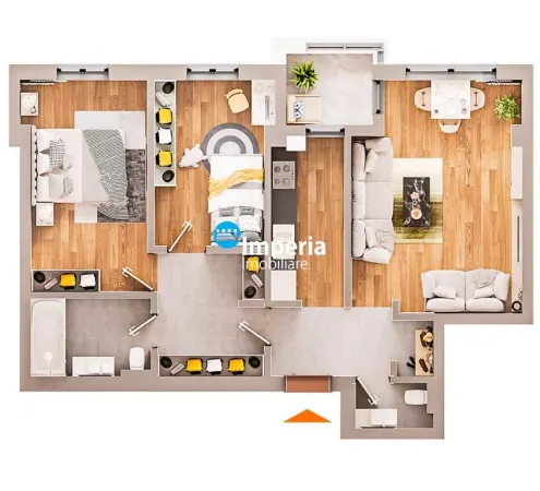 Apartament 3 camere Iași - poza 10