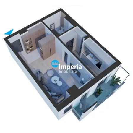 Apartament 1 camera Iași - poza 9