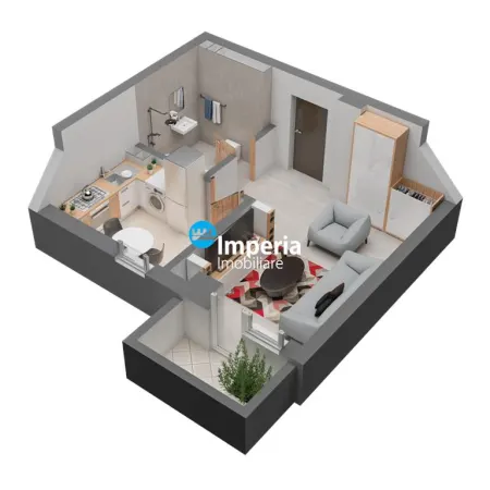 Apartament 1 camera Iași - poza 6