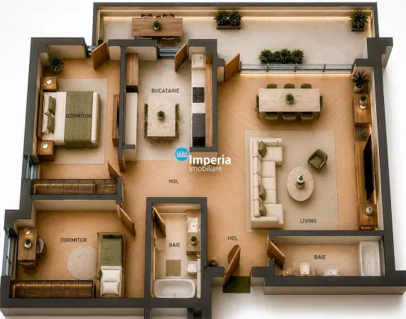 Apartament 3 camere Iași - poza 3
