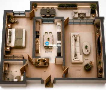 Apartamente Noi Bucium, 2 cam, Proiect Boutique, Zona Verde - foto 3