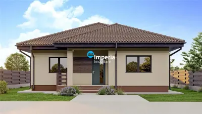 Casa individuala ,Proiect pe parter(Cartier privat) - Valea Lupului